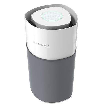 GermGuardian AP3250 HEPA PURE™ 22" Console Air Purifier (wi-fi enabled 10-speed 4-stage UV-C filtration, white/gray)