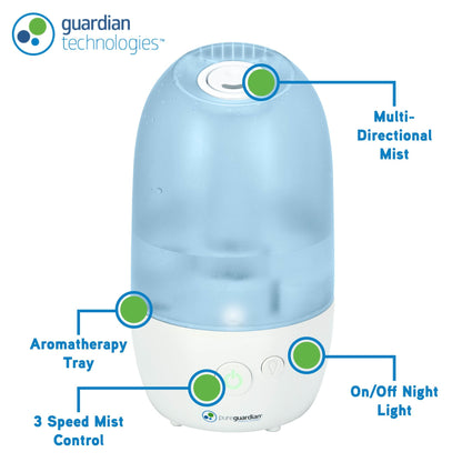 PureGuardian H975AR 1-Gallon Cool Mist Humidifier