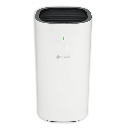 GermGuardian AC9600W Powerful Large Room Console Air Purifier with HEPA Filter, UV-C, Odor Reduction & Air Quality Sensor