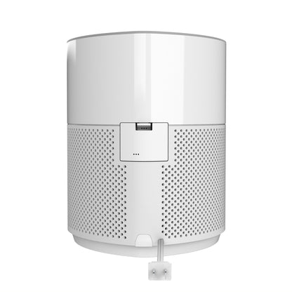 GermGuardian AC3000 AirSafe+ Intelligent Air Purifier with 360° HEPA Pure Filter with Air Quality Sensor and UV-C Light: white