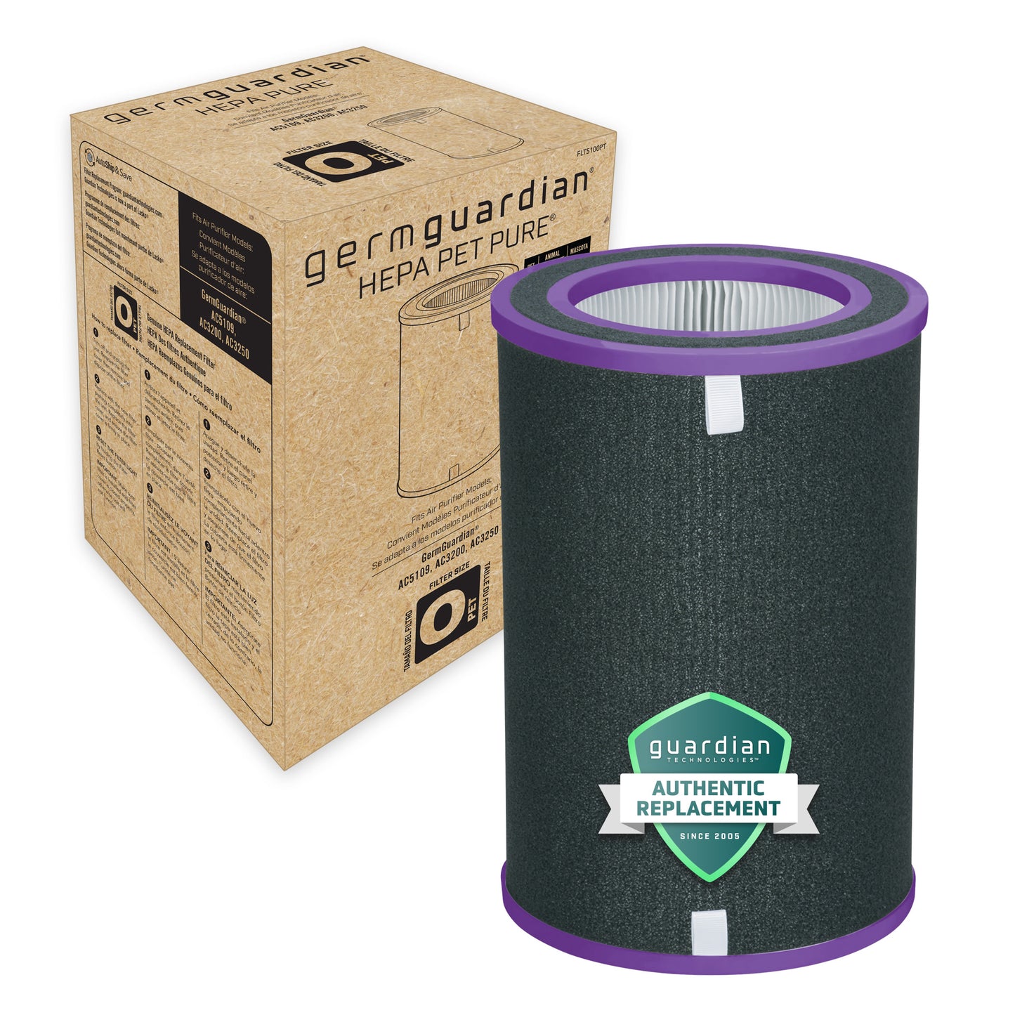 GermGuardian FLT5100PT PET PURE™ Air Purifier Filter O