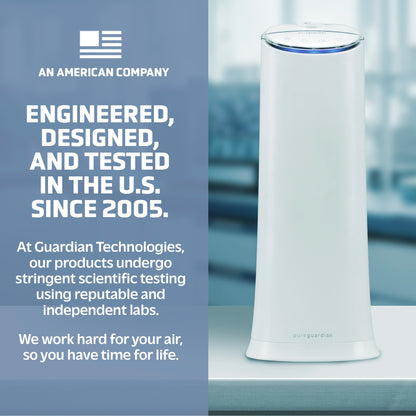 PureGuardian H3250WCA Ultrasonic Warm and Cool Mist Humidifier Tower with Aromatherapy Tray, 1.5-Gallons