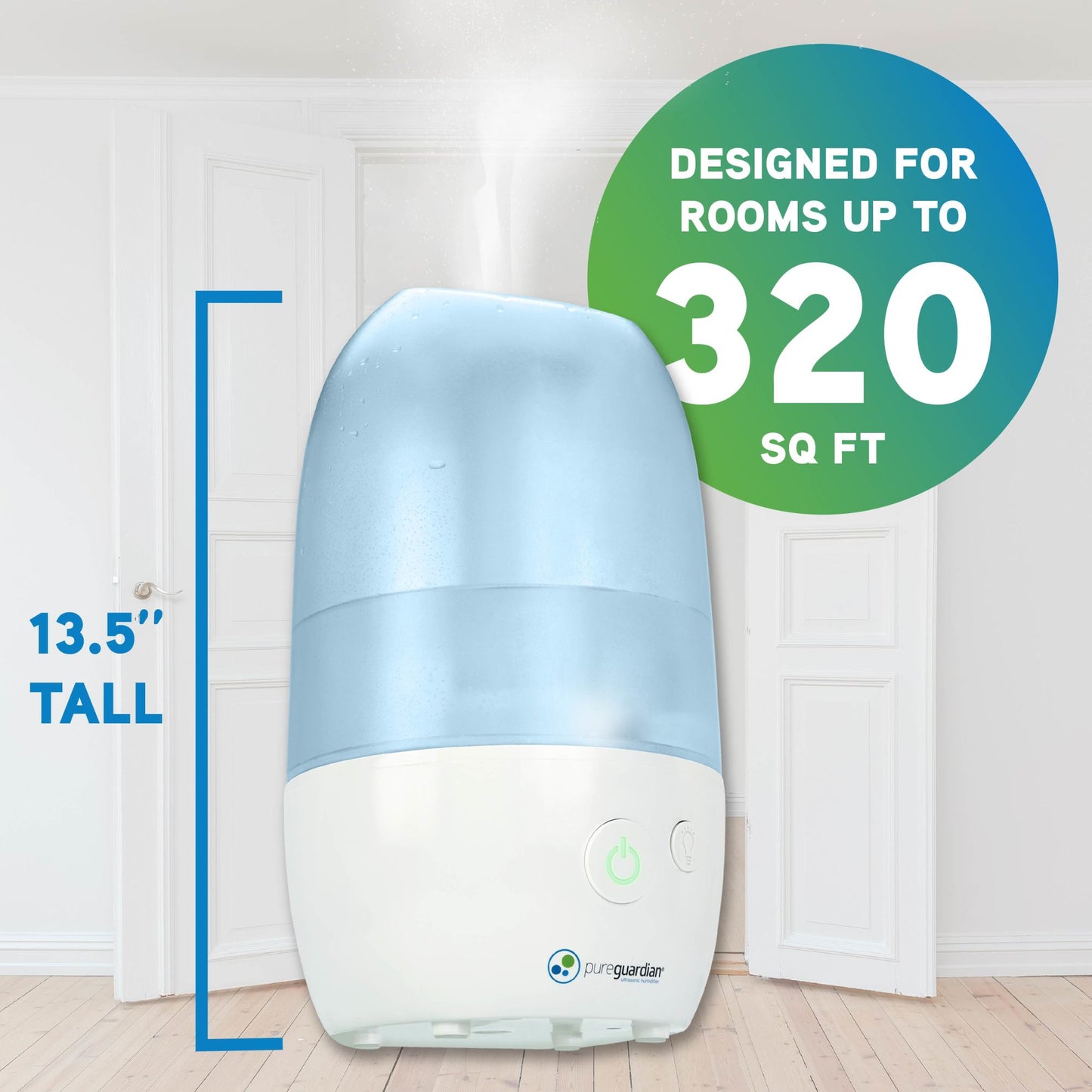 PureGuardian H975AR 1-Gallon Cool Mist Humidifier