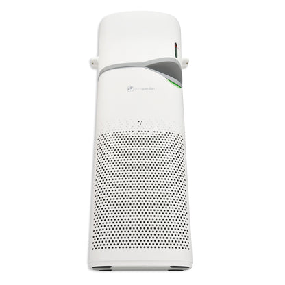 PureGuardian APH406 HEPA PURE™ 30" Console Air Purifier & 0.8 gallon Humidifier (360° 3-speed 3-stage filtration, white)