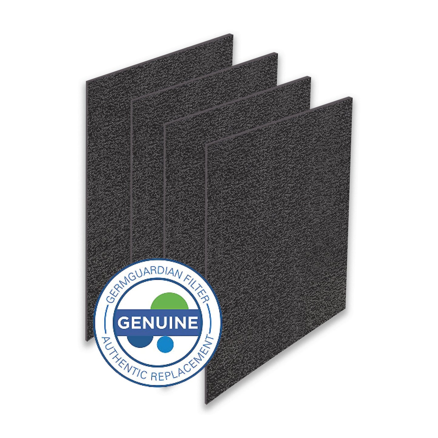 GermGuardian FLT51CB4 Carbon Replacement Filter O for AC5109W Air Purifier, 4 Pack