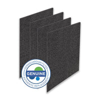 GermGuardian FLT51CB4 Carbon Replacement Filter O for AC5109W Air Purifier, 4 Pack