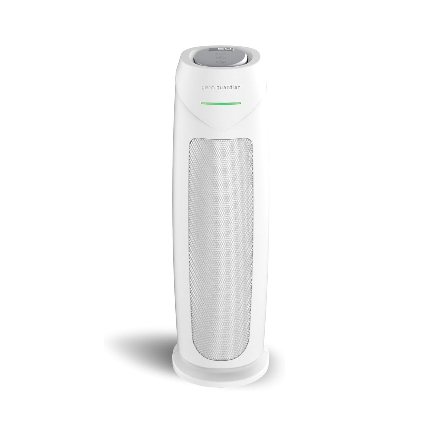 GermGuardian AC4880 HEPA PURE™ 22" Tower Air Purifier (5-speed 4-stage UV-C filtration, white)