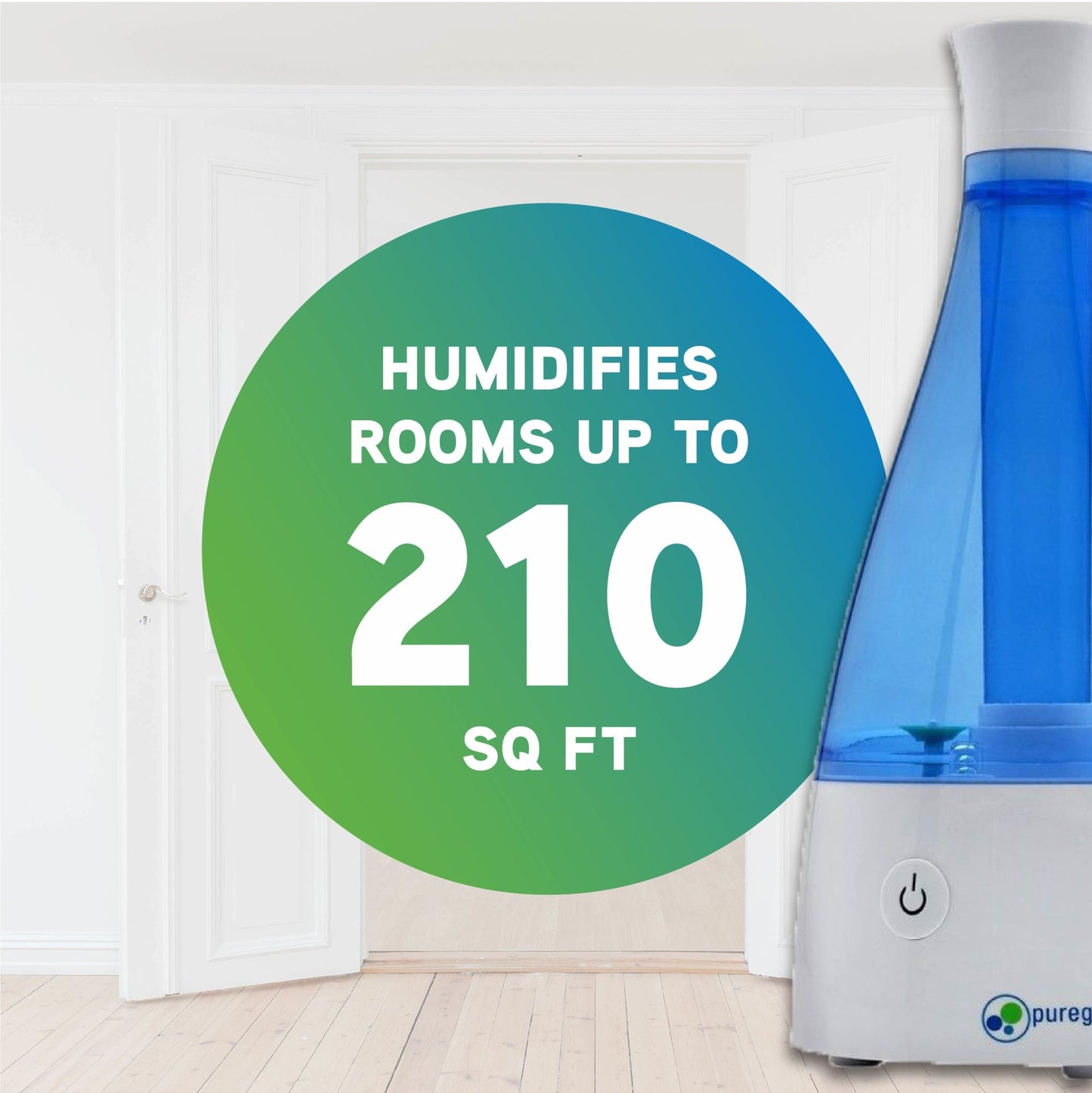 Humidificateur ultrasonique à vapeur froide PureGuardian H920BL