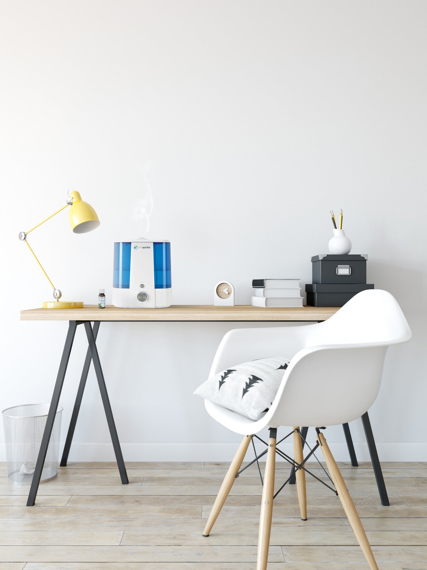 PureGuardian H1175 Top Fill Ultrasonic Cool Mist Humidifier with Aromatherapy Tray, 1.5-Gallon