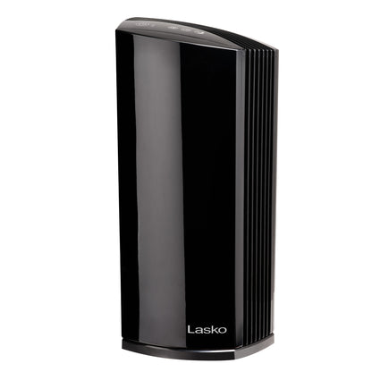 Lasko LP450 HEPA 22" Tower Air Purifier (4-speed 2-stage filtration, black)