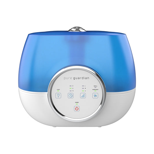 PureGuardian H4810AR 2-Gallon Ultrasonic Warm Mist & Cool Mist Humidifier with Aromatherapy Tray