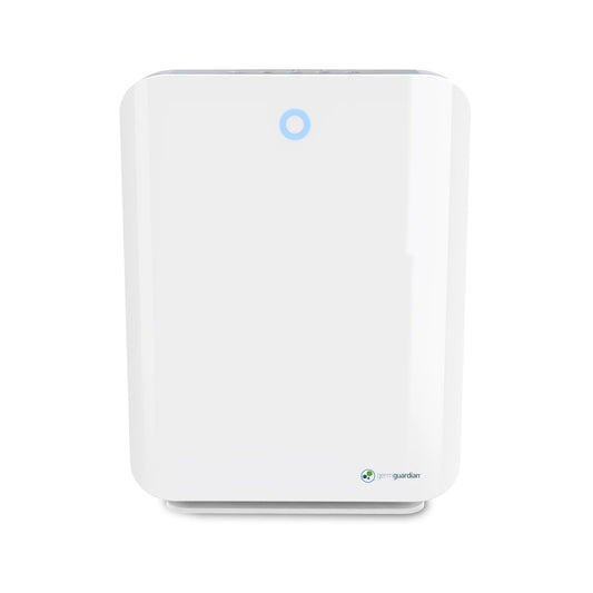 GermGuardian AC5900 HEPA PURE™ 21" Console Air Purifier (3-speed 4-stage filtration, white)