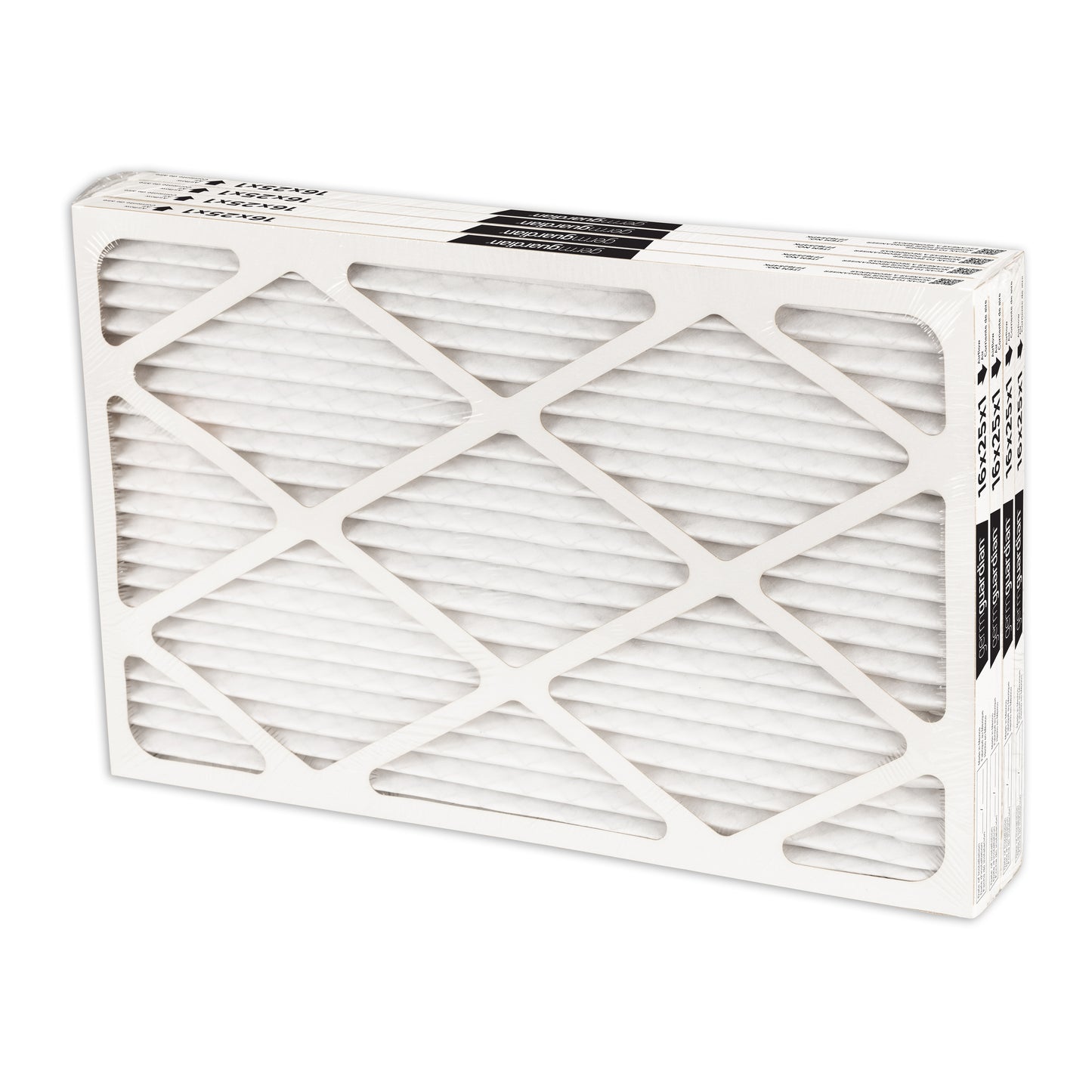 GermGuardian Furnace Air Conditioner Air Filters (MERV12, 16" x 25" x 1", 4 count)